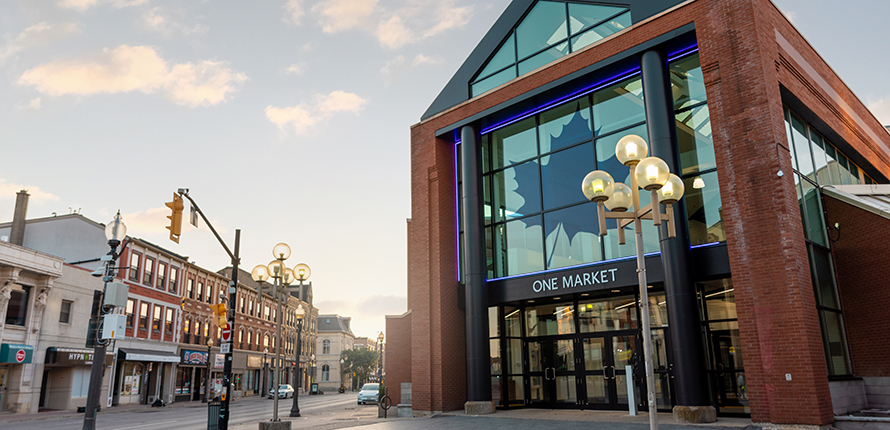 One Market in downtown Brantford