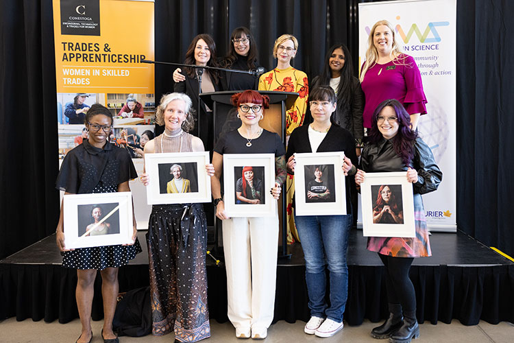 Women in the trades group photo