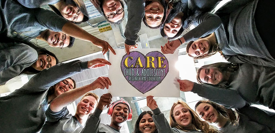 group circle around care logo