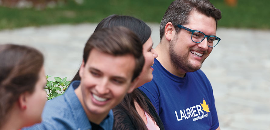 students walking