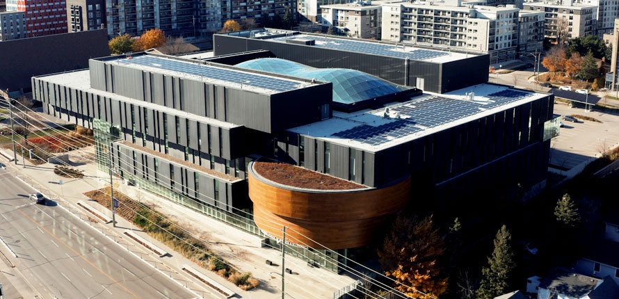 Lazaridis Hall building exterior