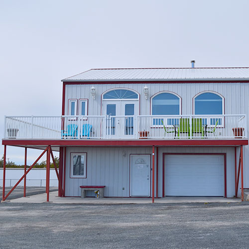 Exterior of Laurier's research facility in Yellowknife