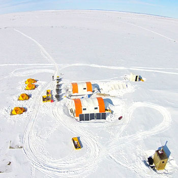 Monitoring climate change at Trail Valley Creek Arctic Research Station.