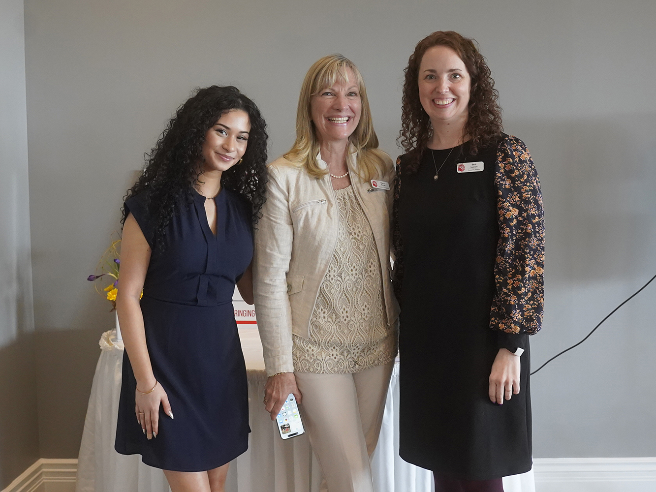 Marianna Labib, Cheryl Wiacek and Beth Noble Luciani