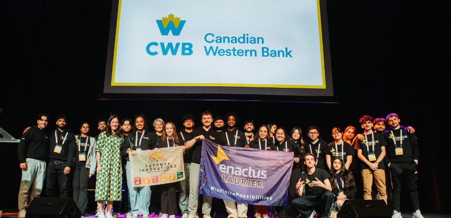 a group of people on a stage