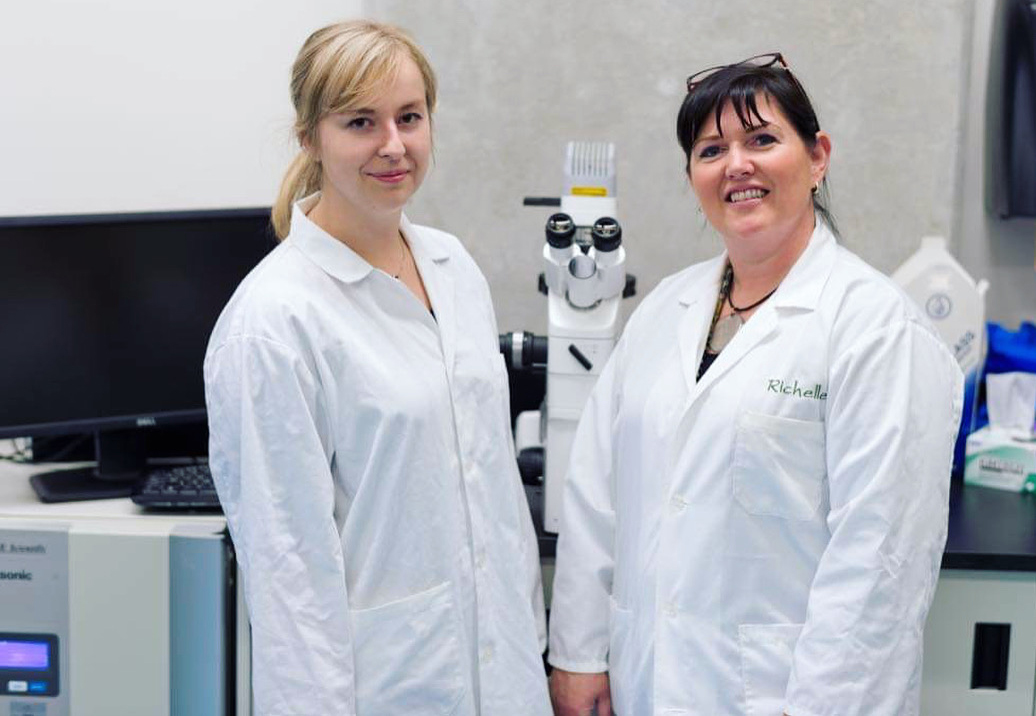 Clare Fletcher and Richelle Monaghan