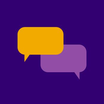 speech bubbles graphic