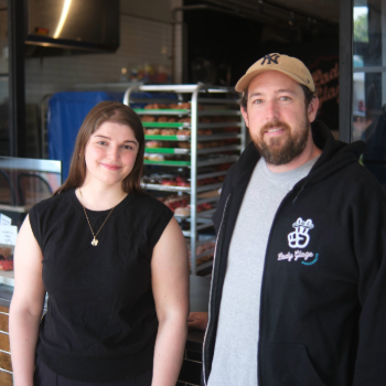 Kostopoulos and Brown at Lady Glaze