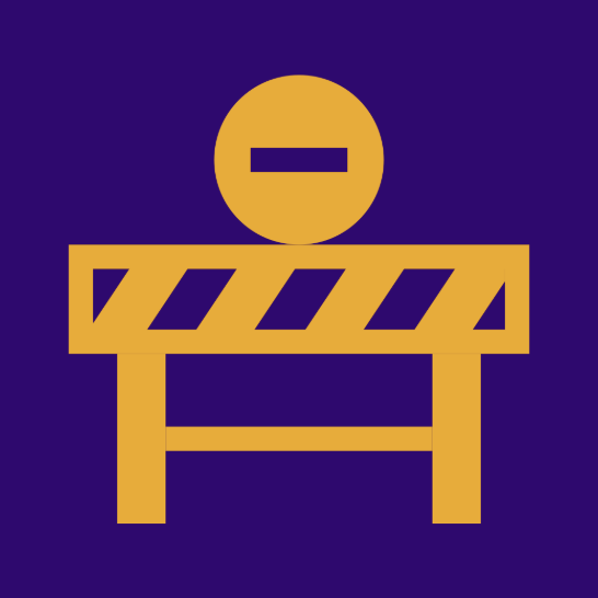 Laurier road closure graphic